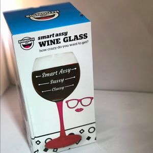Smart A** Wine Glass